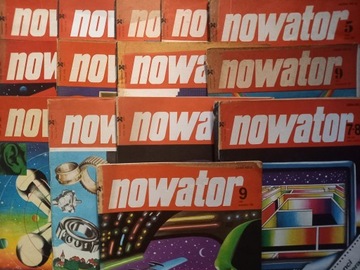 NOWATOR czasopismo 1986-1989r 14szt