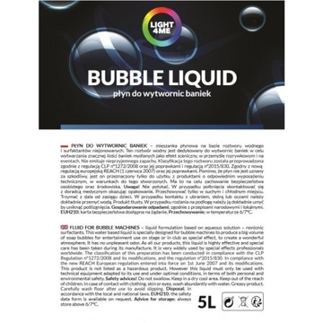 НАБОР ДЛЯ МЫЛЬНИКА BUBBLE BIG + ЖИДКОСТЬ BUBBLE 5 ЛИТРОВ