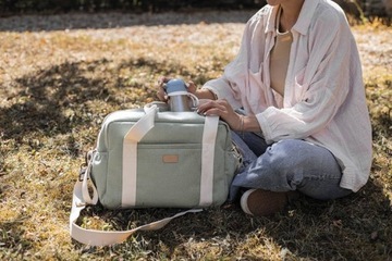 СУМКА ДЛЯ МАТЕРИ Paris Sage Green унисекс коврик BEABA