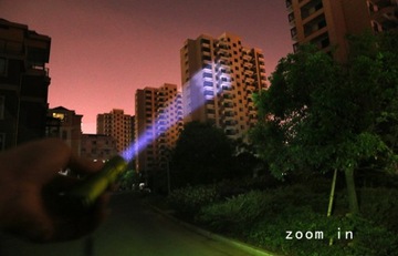 ZOOM USB-перезаряжаемый фонарик ZOOM для рыбалки