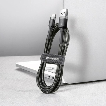 КАБЕЛЬ БЫСТРОЙ ЗАРЯДКИ BASEUS TYPE-C 3.0 3A 1M USB-C