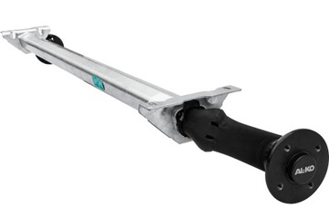 Ось AL-KO Optima без тормозов для легкого прицепа 750кг 1400мм 1710мм 4x100