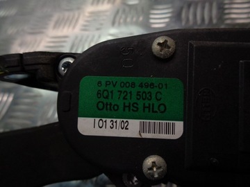 POTENCIOMETR PLYN SKODA FABIA I 1.4 6Q1721503C