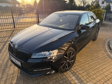Skoda Superb III Liftback Facelifting 2.0 TDI SCR 200KM 2022 Skoda Superb Sportline 2.0 TDI