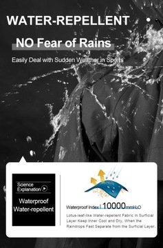 INBIKE Велосипедные дождевые куртки Мужские с капюшоном Водонепроницаемые велосипедные куртки MTB