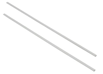 LISTWA WYKOŃCZENIOWA DO WKŁADÓW 50cm BIAŁY 2 szt.