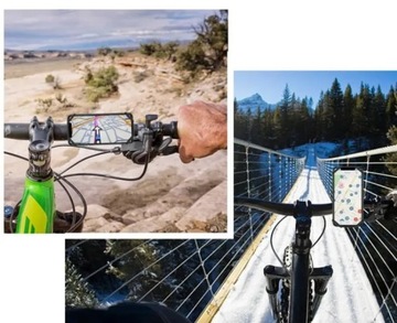 ПРОЧНЫЙ РЕЗИНОВЫЙ ДЕРЖАТЕЛЬ ДЛЯ ВЕЛОСИПЕДА ДЛЯ МОТОРА СМАРТФОНА ПОВОРОТ НА 360° до 6,5°