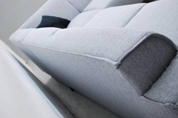 РПБ NEW MODERN УГЛОВОЙ диван, ткань, диван, серая ткань, роговица