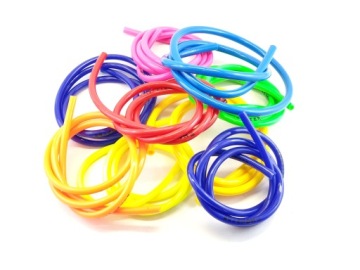 Шланг топливный 1м 5мм силикон, черный, Bashan