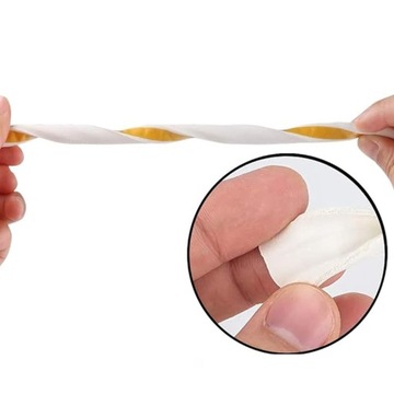 САМОКЛЕЯЩАЯСЯ ПРОКЛАДКА ДЛЯ ДВЕРИ, ОКНА 20М БЕЛАЯ