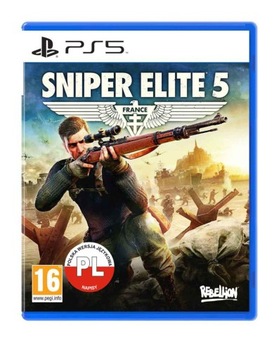 SNIPER ELITE 5 FRANCE PS5 GRA NA PŁYCIE NAPISY PL