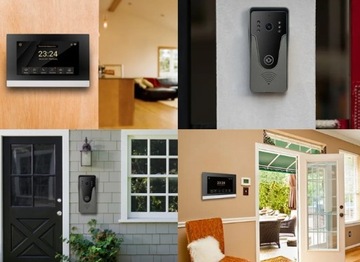 7-дюймовый сенсорный экран TUYA Video WIFI Домашняя система внутренней связи