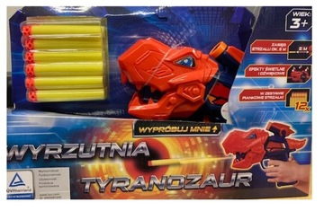 Pistolet wyrzutnia TYRANOZAUR na strzałki