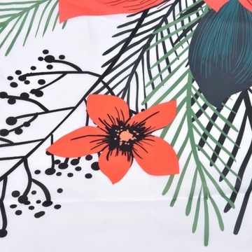 3D цифровая печать штор Красные цветы