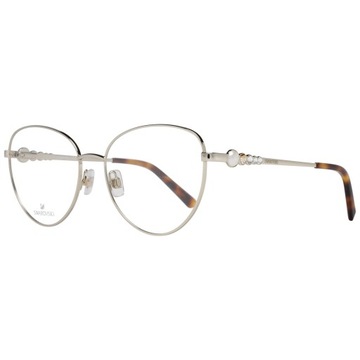 Okulary oprawki damskie Swarovski SK5332 Złote