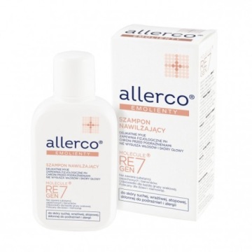 Allerco Med Емоленти, шампунь зволожуючий, для дорослих і дітей, 200 мл