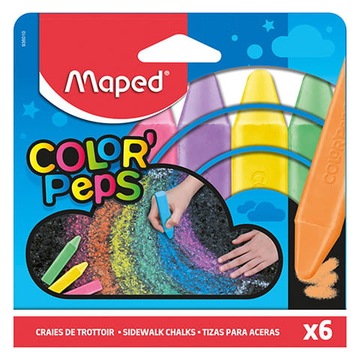 Kreda Chodnikowa Colorpeps 6 Kolorów