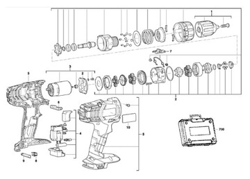 Мотор-шуруповерт AEG BS14G, BSB14G, BS14C