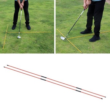 Открытые тренировочные клюшки для гольфа Swing Plane Swing Red