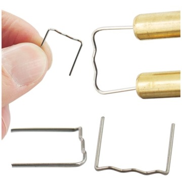 ZSZYWKI do ZSZYWARKA plastiku RS18 płaskie MAŁA FALA 0,8mm - 100szt ZSZYWKA