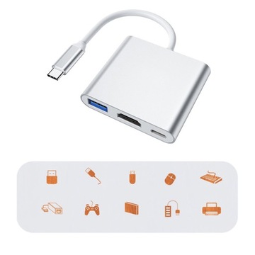 АДАПТЕР USB-C 3.1 HDMI 4K 30 Гц для Apple MacBook