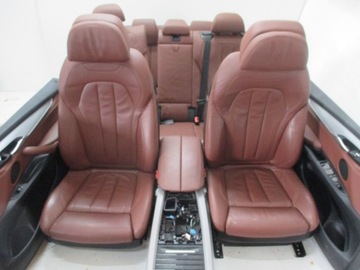 Tapicerka fotele skóra BMW X5 F15 7OS