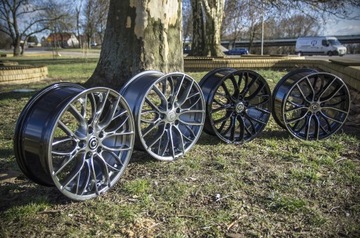 4× DISK HLINÍK CARBONADO SHINE 9.5" X 19" 5X120 ET 40