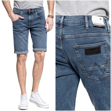 Męskie szorty jeansowe Wrangler COLTON SHORTS W34