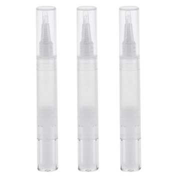 3 шт., 5 мл пустая ручка с кисточкой, косметический контейнер