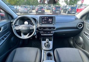 Hyundai Kona I Crossover Facelifting 1.0 T-GDI 120KM 2021 Hyundai Kona 1.0T-GDI 120KM Klimatronik Navi Led Virtual Stan Bdb ZAREJEST, zdjęcie 15