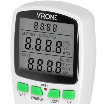 Однотарифный ваттметр, вычислитель энергии VIRONE EM-4