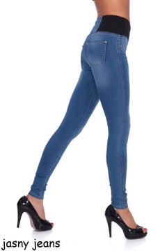 557_ S/36_ WYSZCZUPLAJĄCE SPODNIE JEANS,SLIM