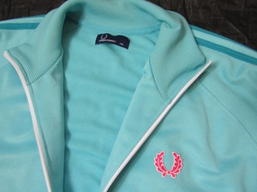 FRED PERRY ORYGINALNA BŁĘKITNA SPORTOWA BLUZA /XXL