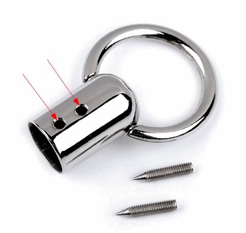 Наконечник для петель (ручек сумочки) веревок Ø13 мм.