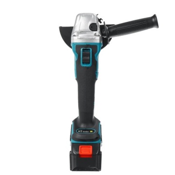 Аккумуляторная бесщеточная угловая шлифовальная машина 125 мм + 2 аккумулятора 21 В