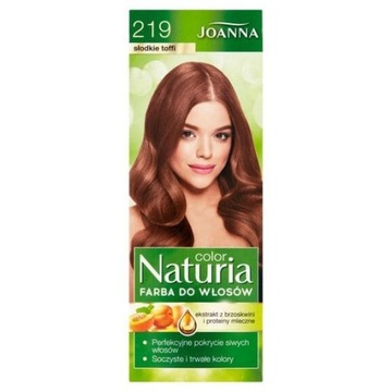 JOANNA Farba do włosów Naturia 219 Słodki Toffi