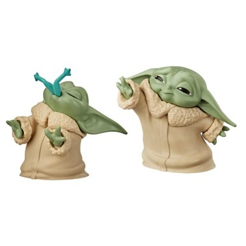 Star Wars Yoda Baby Grogu 2 figurki Mandalorian