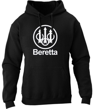 Bluza z kapturem Beretta broń pistolet militaria