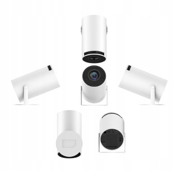 ПРОЕКТОР ANDROID TV WIFI FULL HD ПОРТАТИВНЫЙ УМНЫЙ ВРАЩАЮЩИЙСЯ ДИНАМИК