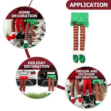 Украшение ног эльфа Елочные украшения