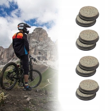 4 ПАРЫ ПОЛУМЕТАЛЛИЧЕСКИХ ТОРМОЗНЫХ КОЛОДОК ДЛЯ ЭЛЕКТРИЧЕСКОГО ГОРНОГО ВЕЛОСИПЕДА BB5 M446