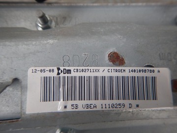 CITROEN C8 PEUGEOT FACELIFT DESKA ULOŽENÍ SPOLUJEZDCE