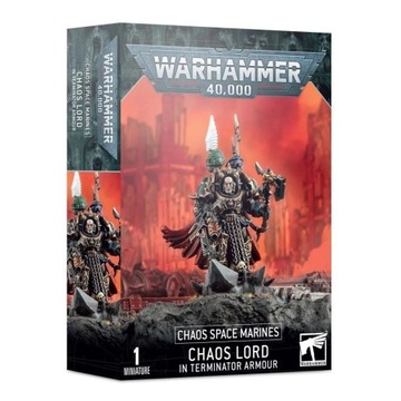 Chaos Space Marines Lord in Terminator Armour