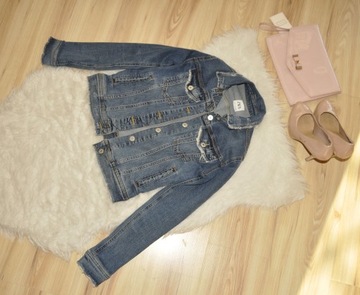 ZARA BASIC KURTKA/KATANA JEANS DENIM CASUAL XS