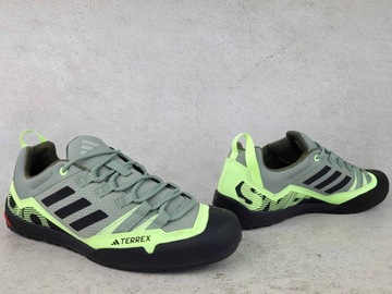 ADIDAS TERREX SWIFT SOLO 2 IE8052 BUTY MĘSKIE ZIELONE OUTDOOR TREKKINGOWE