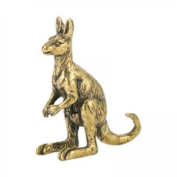 3xRzeźba Kangura Ozdoba Kangura Vintage Mini Figurka Kangura 3 szt