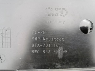 Бампер, решетка радиатора, решетка радиатора AUDI A4 8W до рестайлинга S-line