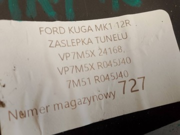 FORD KUGA MK1 KRYT SLOUPCE ŘÍDÍCÍ VP7M5X24168