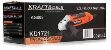 КРАФТ-УГЛОВАЯ ШЛИФОВАЛЬНАЯ МАШИНА DIAX ANGLE 125MM 1200W