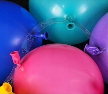 Гирлянда из воздушных шаров 5 м клеевые точки 100 шт бантик украшение на крещение